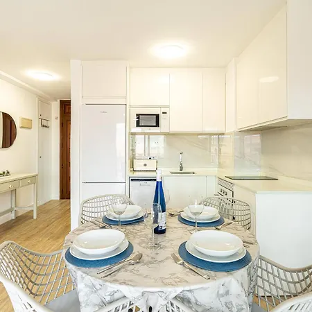 Cristianos - San Telmo Piscina Y Vistas Al Mar 3 *