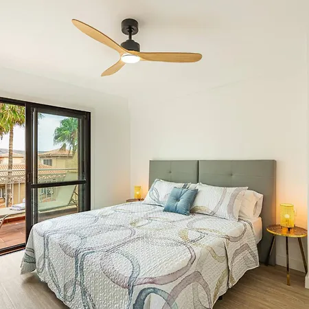 Cristianos - San Telmo Piscina Y Vistas Al Mar 3 아로나