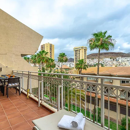 Cristianos - San Telmo Piscina Y Vistas Al Mar 3 아파트 *