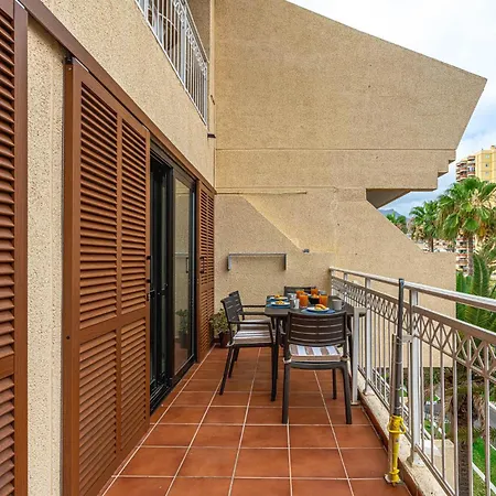 아파트 Cristianos - San Telmo Piscina Y Vistas Al Mar 3 *